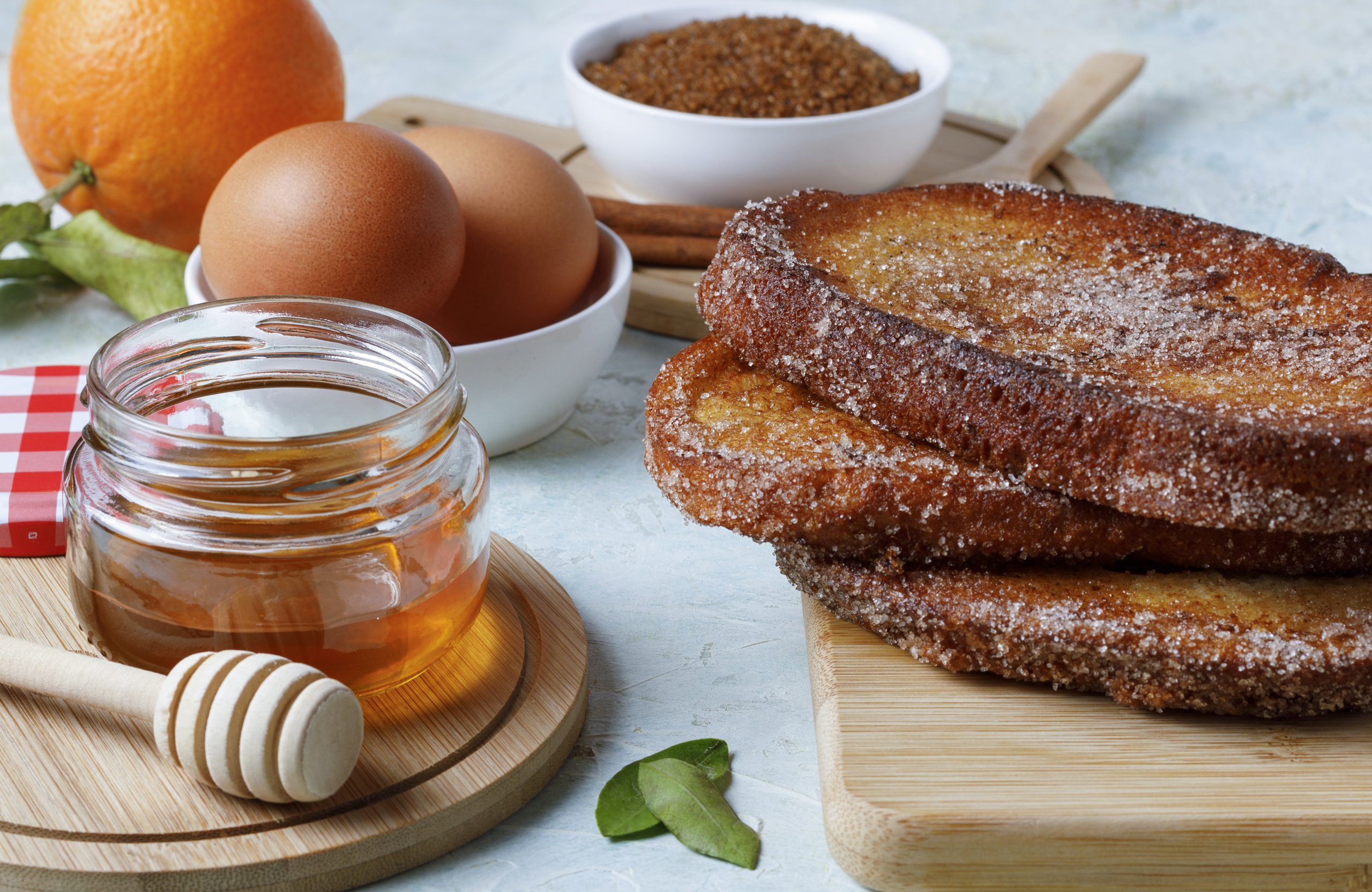 Torrijas con miel